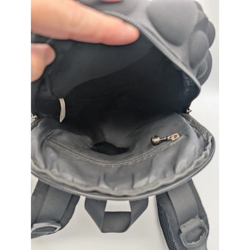 Madpax Bubble Black Urban School Backpack EUC